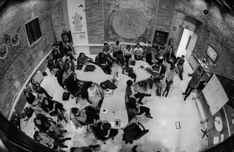 La Colaboradora, una de las piezas principales de Zaragoza Activa, está regida por una asamblea abierta a todos sus miembros. ZAC