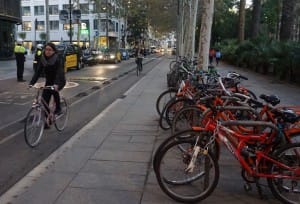 carril bici Barcelona 1