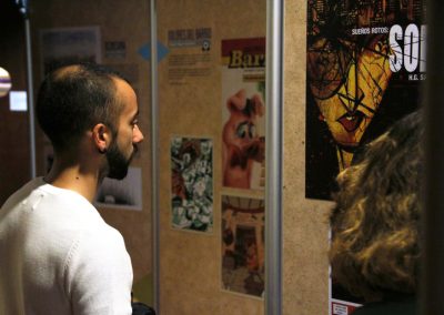 Presentación de la exposición ‘Narrar la Ciudad’. Premio de Novela Gráfica Ciudades Iberoamericanas (Madrid, 2018)