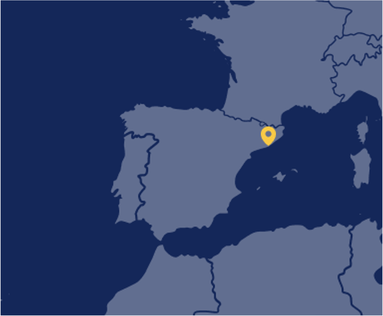 mapa-barcelona Mapa de localización de Barcelona